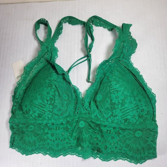 Aerie Lace Bralette & Smoothez Black Sheer Bralette Size S - Picture 3 of 16